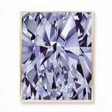 Rainbow Gemstone Paintings - Set of 3 Art Prints - Neutrals