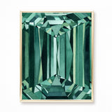 Rainbow Gemstone Paintings - Set of 6 Art Prints