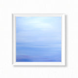 Blue Abstract Acrylic Painting - Art Print