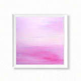 Pink Abstract Acrylic Painting - Art Print