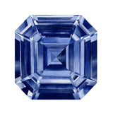 Watercolor Sapphire Asscher Cut Painting - Art Print