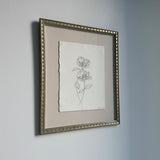 Poppy Floral Sketch