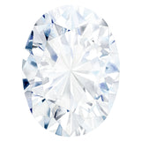 Watercolor Diamond Painting - Oval Diamond Cut - Art Print