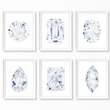 Watercolor Diamond Paintings Collection - Set of 6