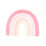 Pink Rainbow Watercolor Painting - Art Print