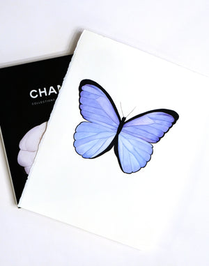 Original Painting - Watercolor Blue Butterfly 11x15